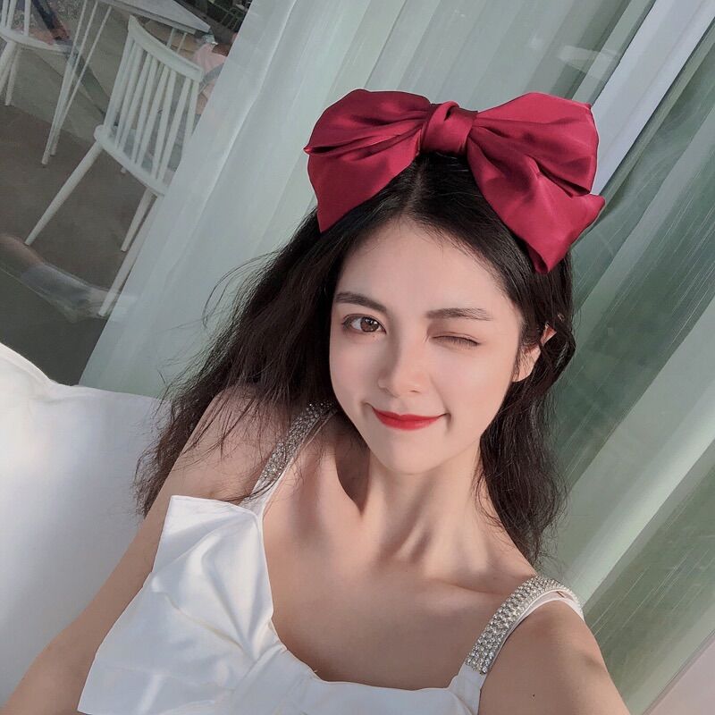 Bờm Nơ Lụa Sang Chảnh Siêu Dễ Thương