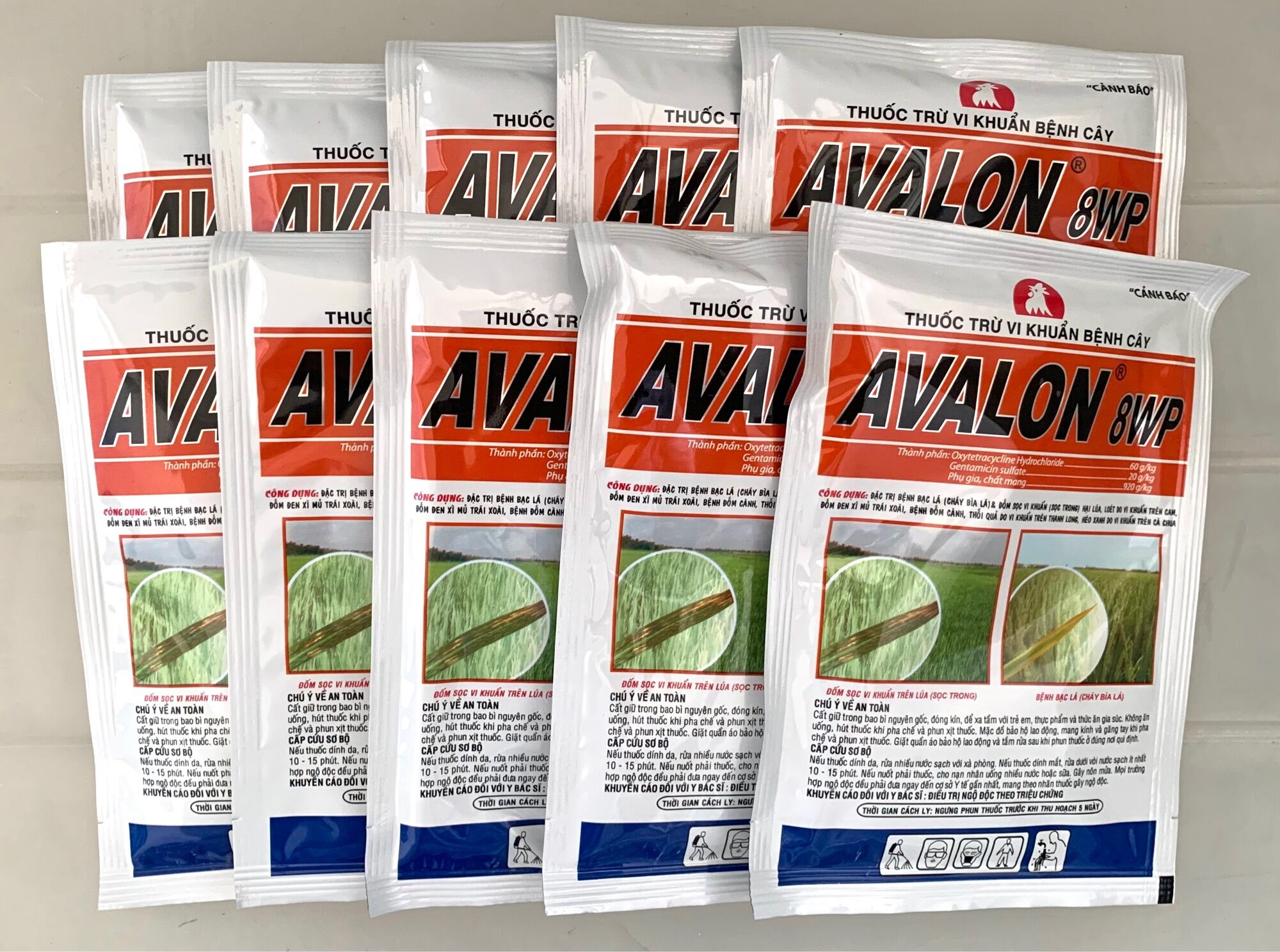 AVALON 8WP GÓI 25g - THU.ỐC TRỪ KHUẨN BỆNH CÂY TRỒNG