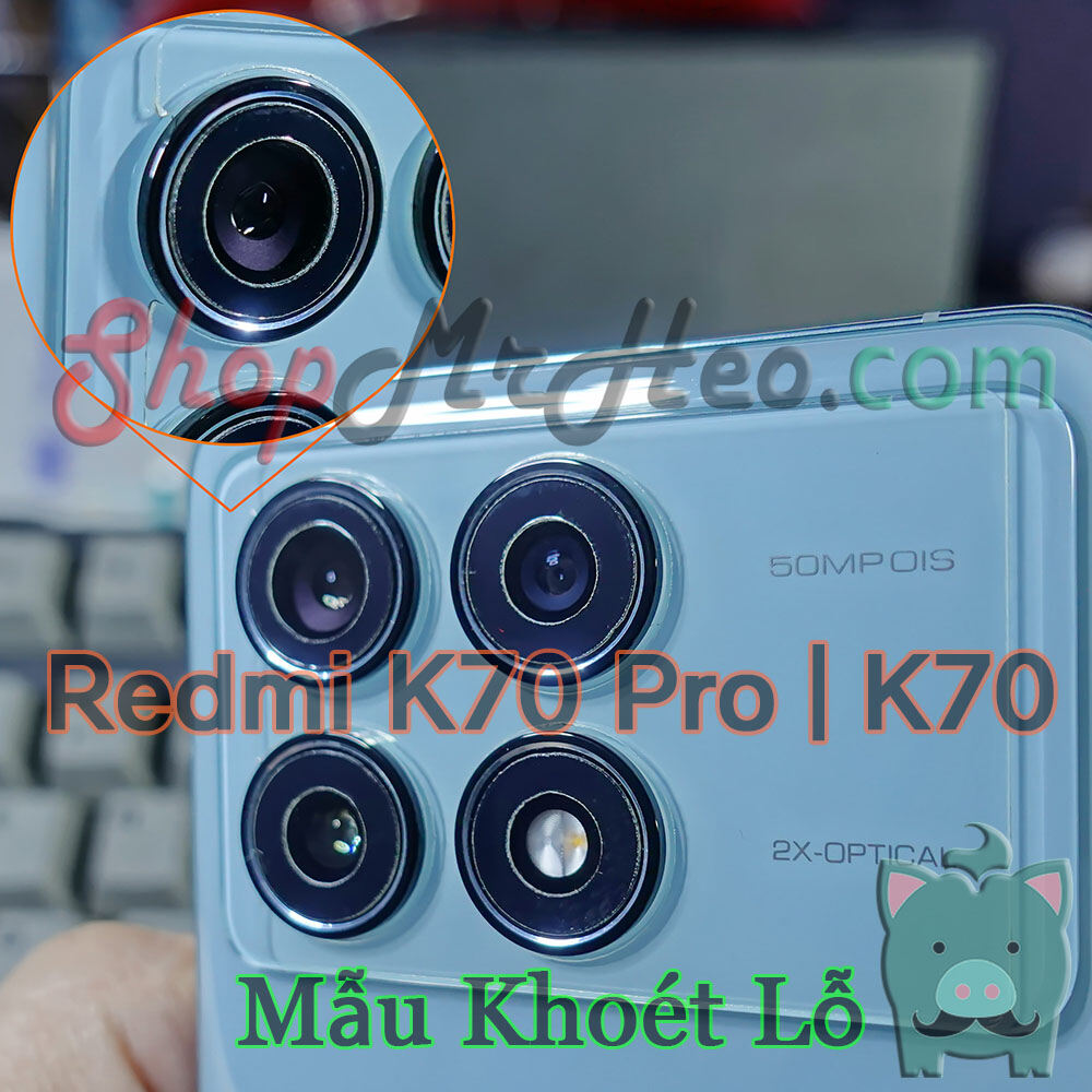 2 bộ dán cường lực nano camera redmi k70 pro | redmi k70 | redmi k70e