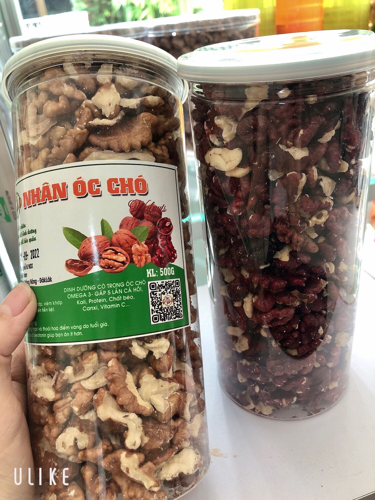 Nhân óc chó vàng -500g