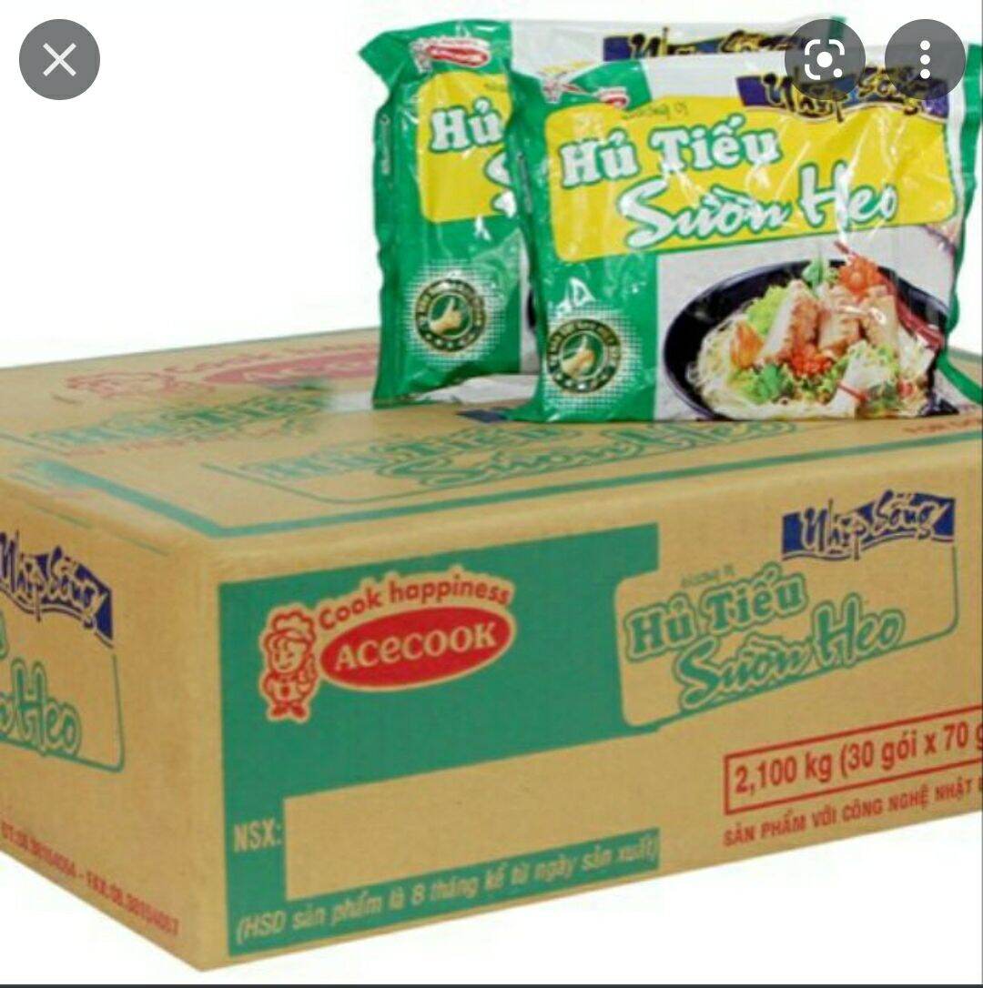 Hủ tiếu nhịp sống thùng 30 gói × 70g