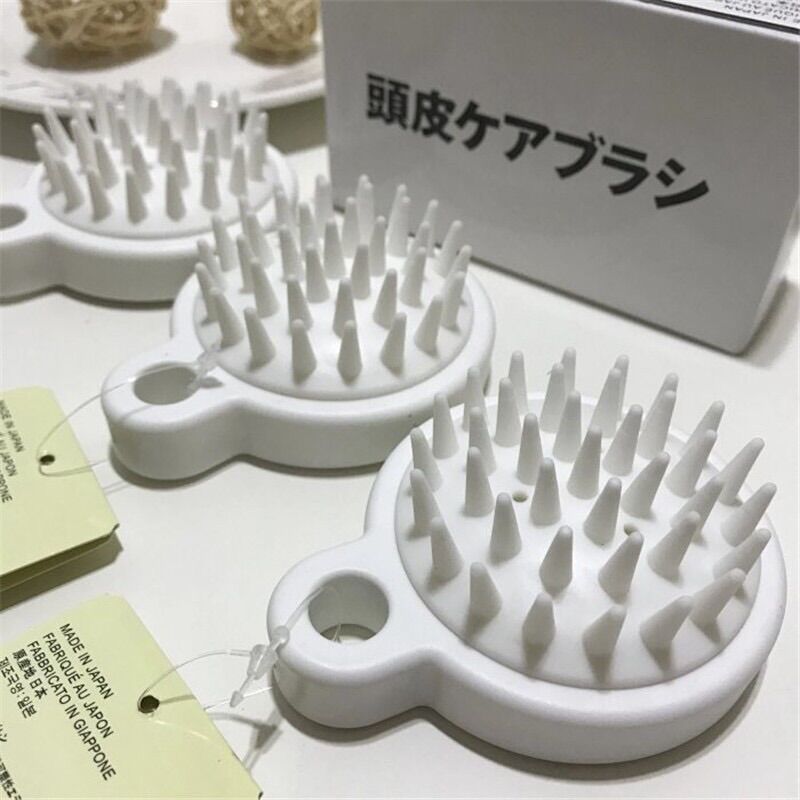 Lược gội đầu bằng silicon mát xa da đầu giảm rụng tóc kích thích mọc tóc