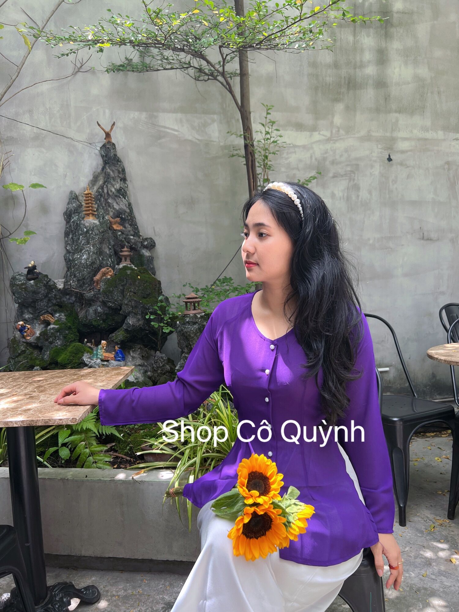BỘ BÀ BA LỤA TRƠN CỔ TIM SIÊU XINH