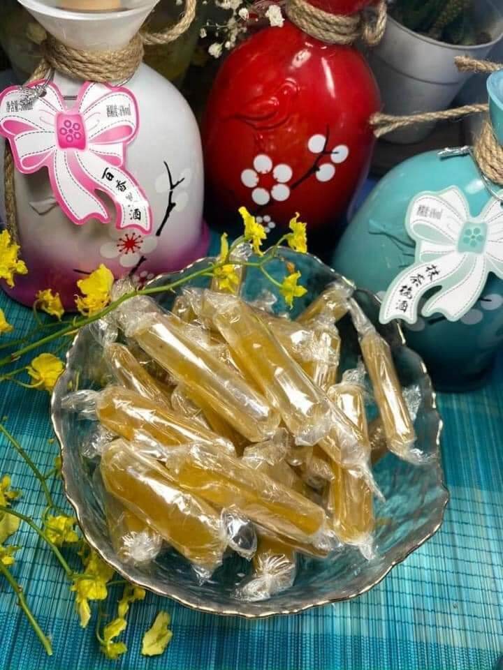 Mứt gừng sợi dẻo viên 500g
