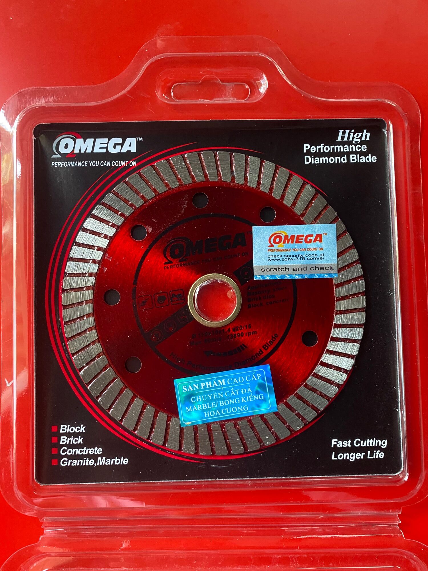 Lưỡi cắt gạch OMEGA
