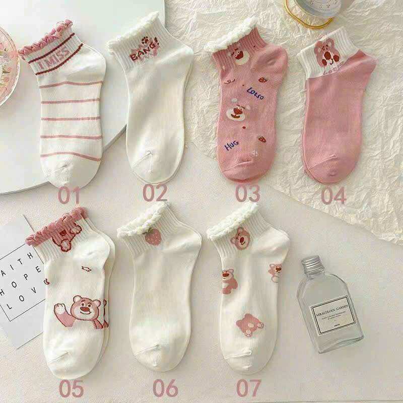Sét 10 đôi tất cổ tiểu thư hàn quốc T1
