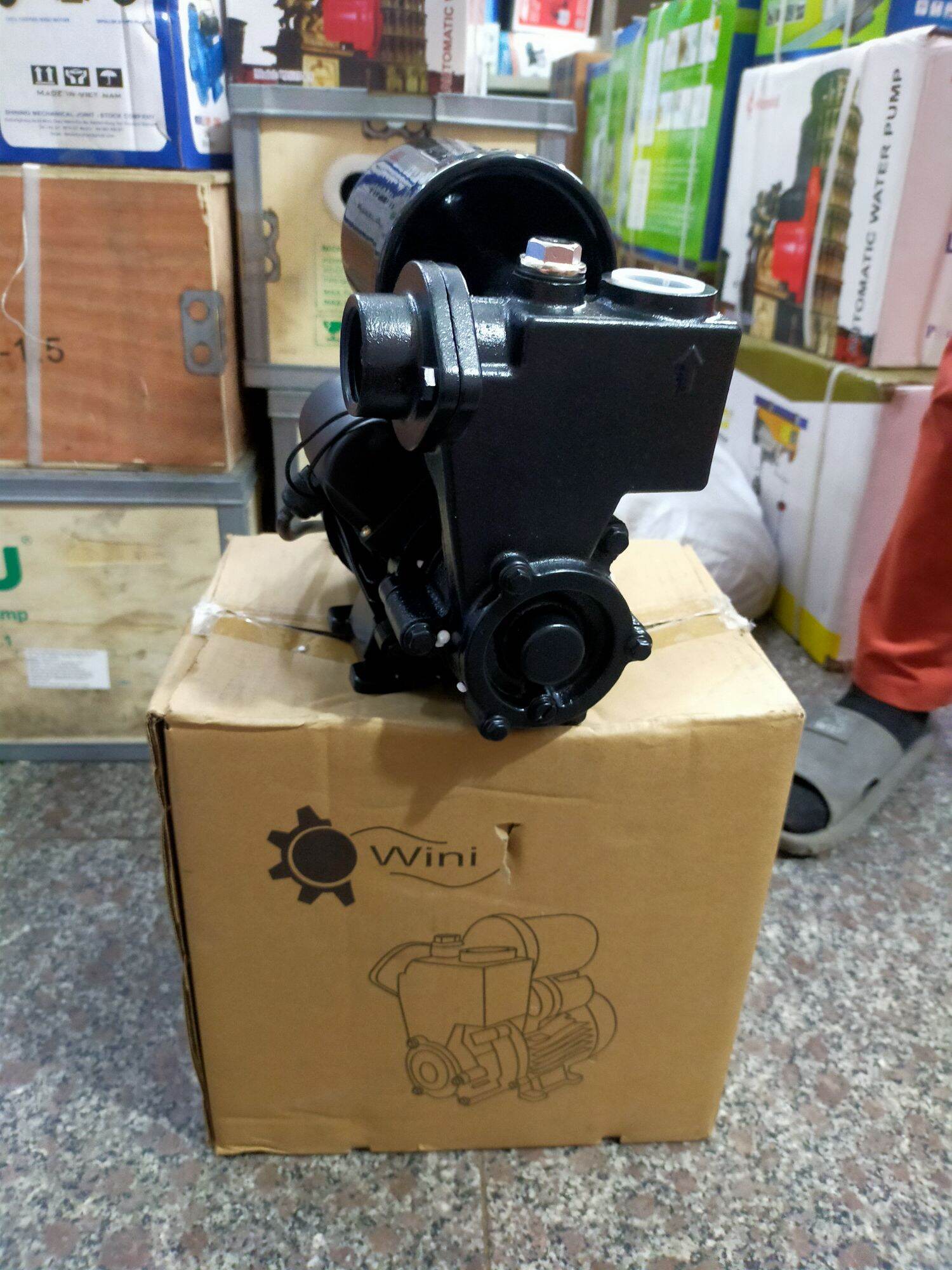 Máy bơm tăng áp tự động wini 155a