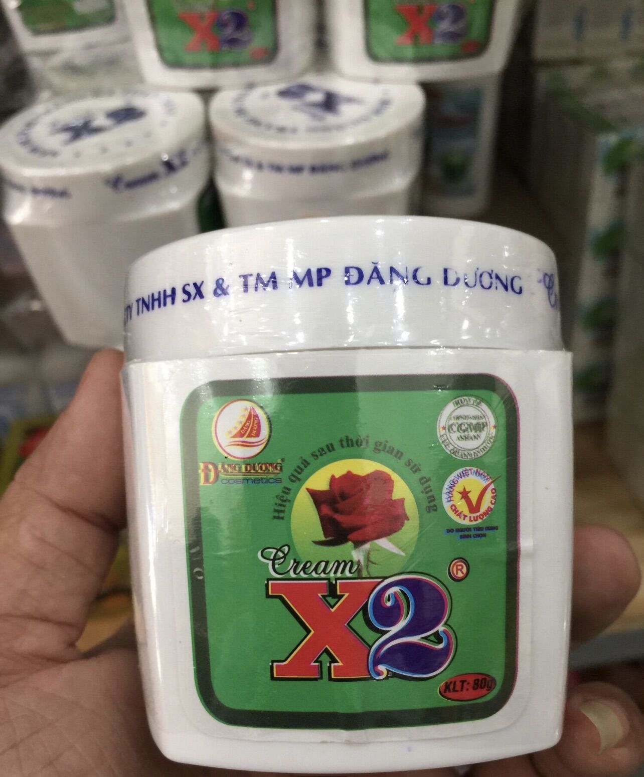Kem Body X2 siêu trắng da