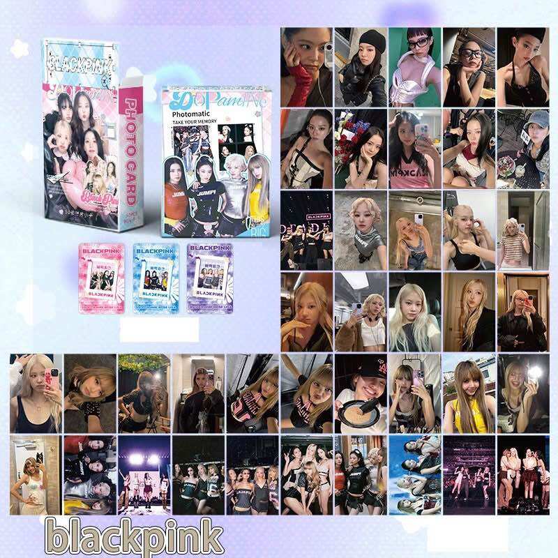 Set 50 photocard unoff Hologram Blackpink phiên bản mới nhất 2025