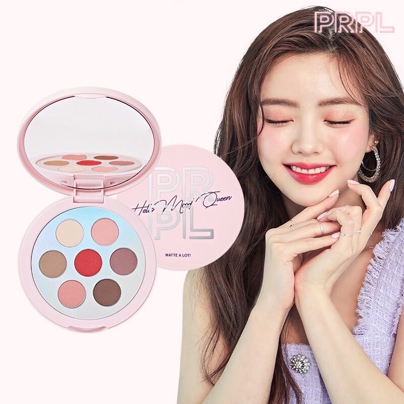 Bảng Mắt Prpl Hello Mood Queen Eye Shadow Matte A Lot!