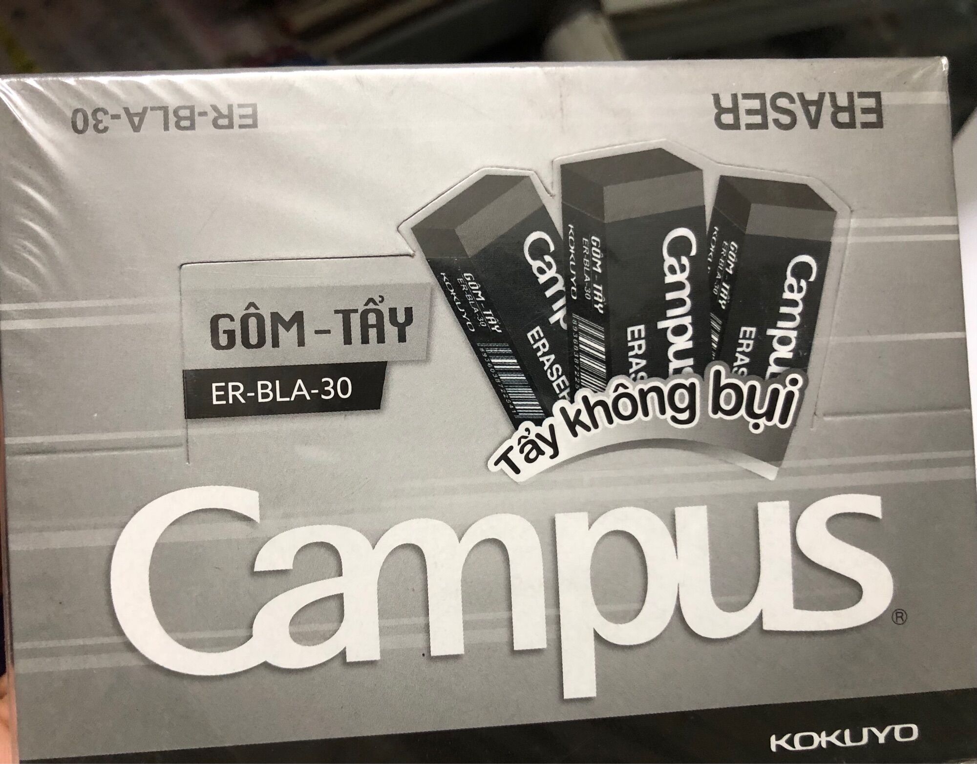 Tẩy chì, gôm tẩy Siêu sạch Campus