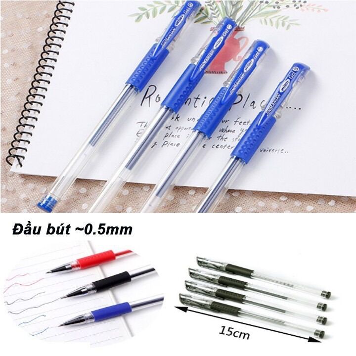 sét bút 100 cây bi nước bút mực đẹp