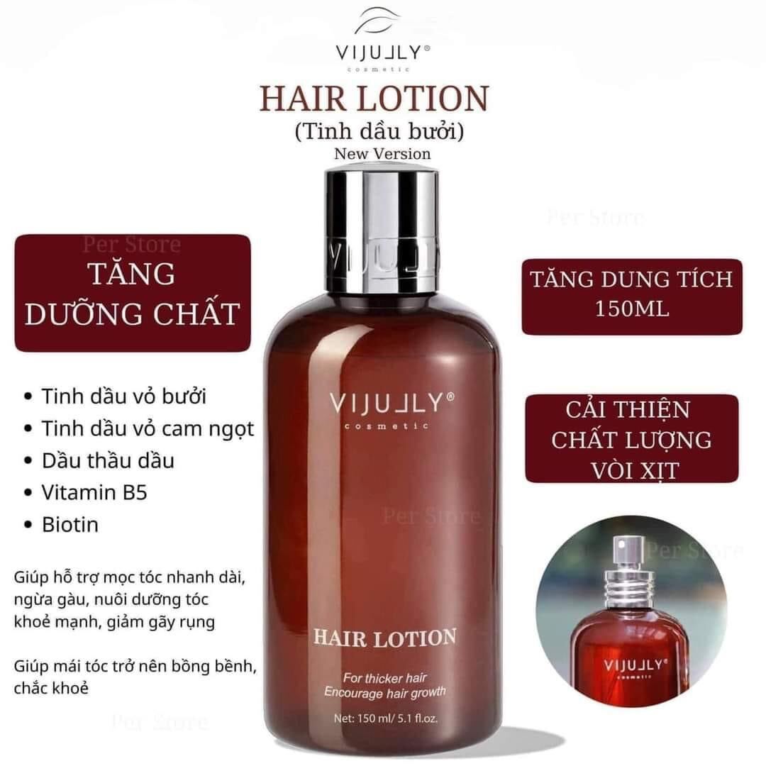 Xịt bưởi Vijully, Tinh dầu bưởi kích mọc tóc