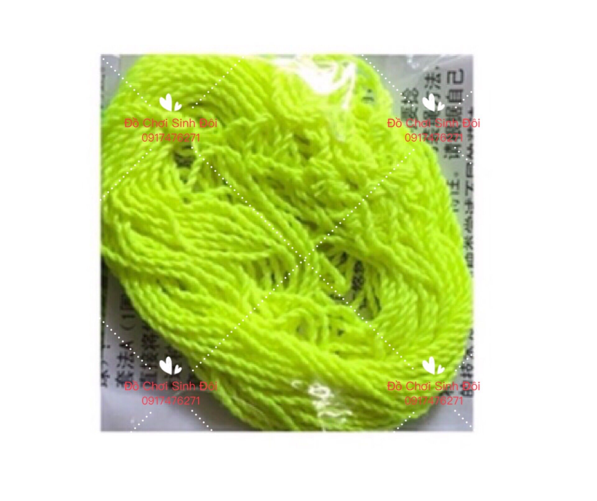 DÂY YOYO (BỊCH 10 DÂY) - màu ngẫu nhiên - phụ kiện dây chơi yoyo
