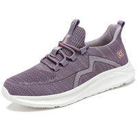 CHUNZULI | Comfortable Walking Shoes for Women and Seniors Soft Sole Anti-Slip