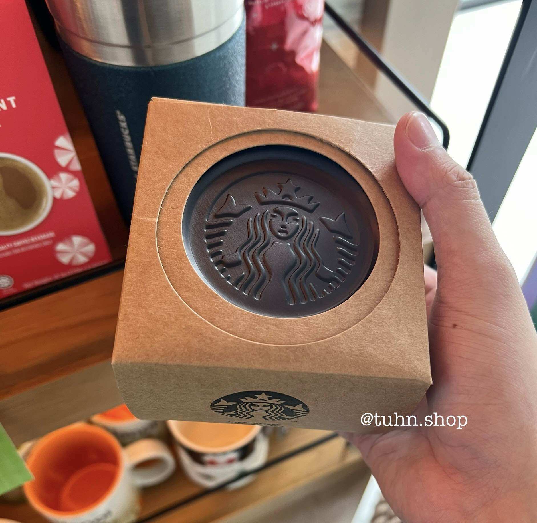 STARBUCKS Phin pha cà phê black color