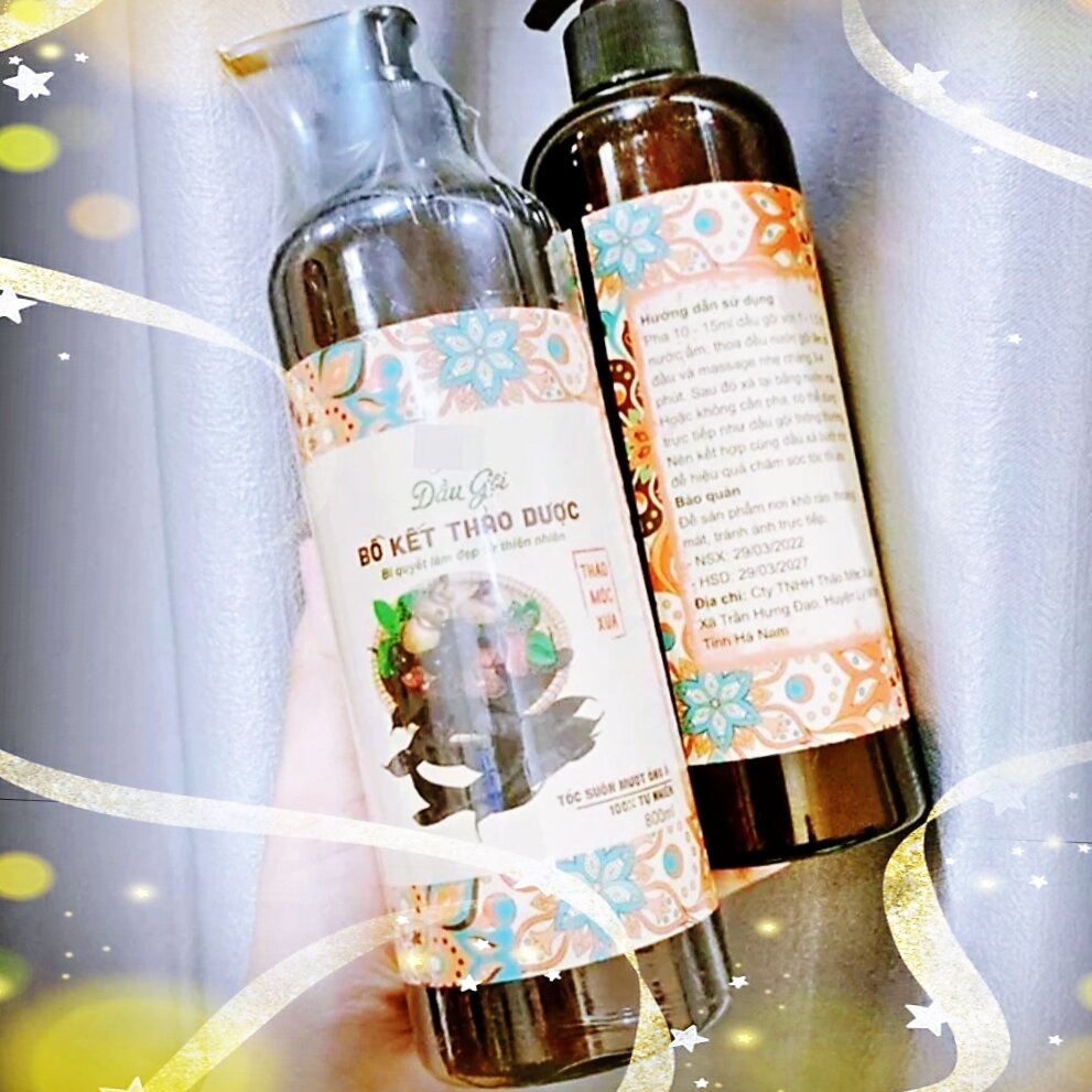 Dầu Gội Bồ Kết Thảo Dược 800ml ( Thảo Mộc Xưa )