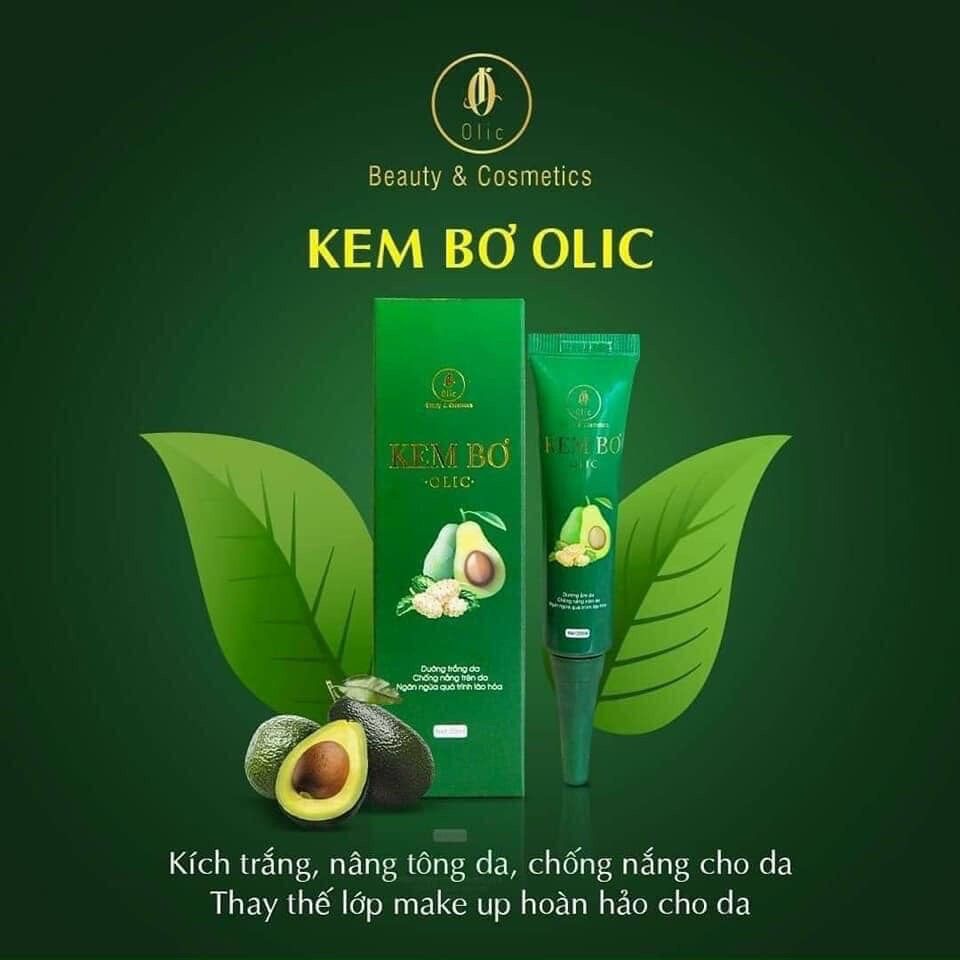 Kem bơ cấy trắng nano Olic - Kem bơ cấy trắng Olic mẫu mới