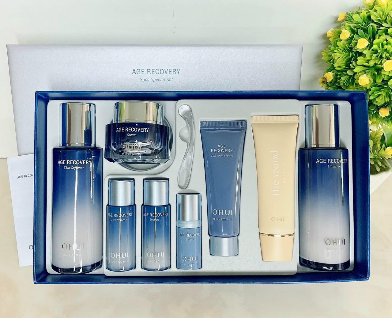 Set dưỡng Ohui tím chống lão hóa Ohui baby collagen mẫu mới