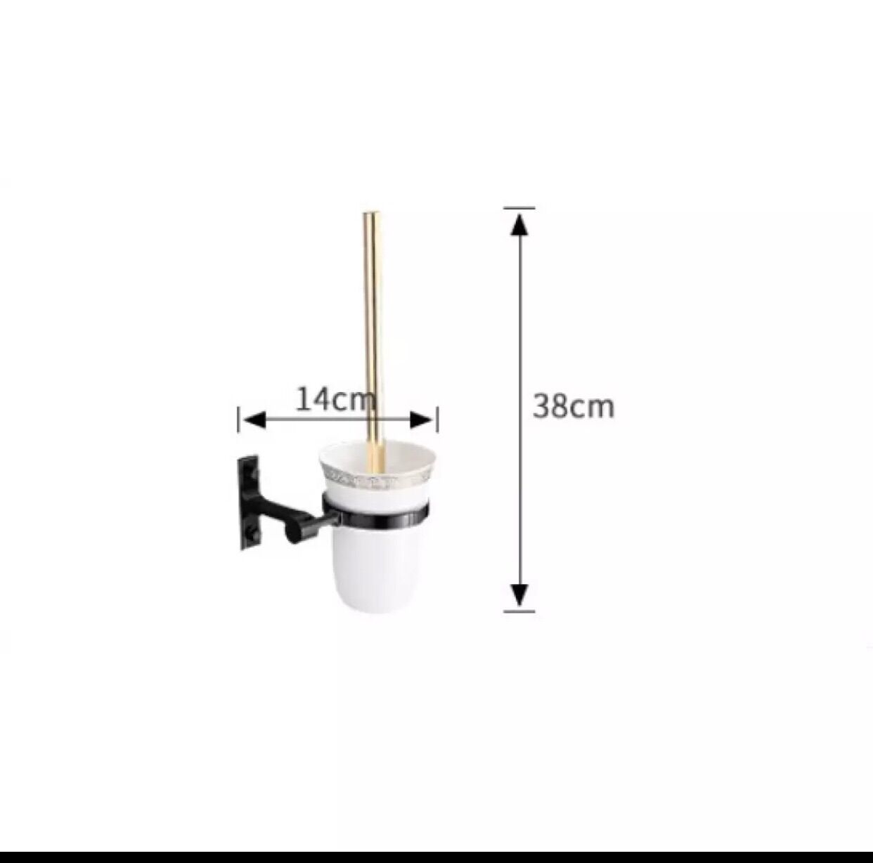 [HCM]Phụ kiện nhà tắm vàng đen 5 sản phẩm