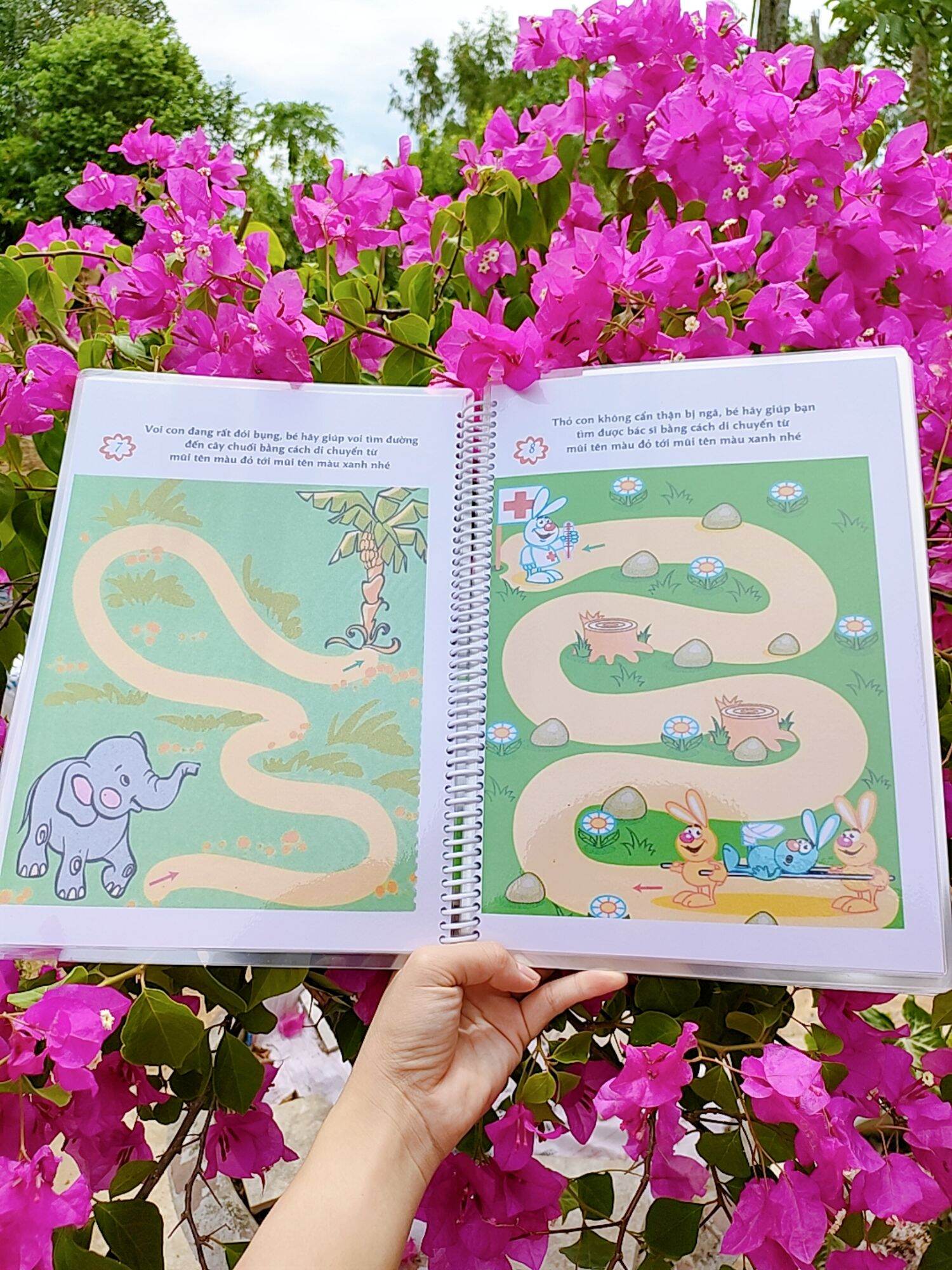 Học liệu Mê cung rèn tư duy cho bé