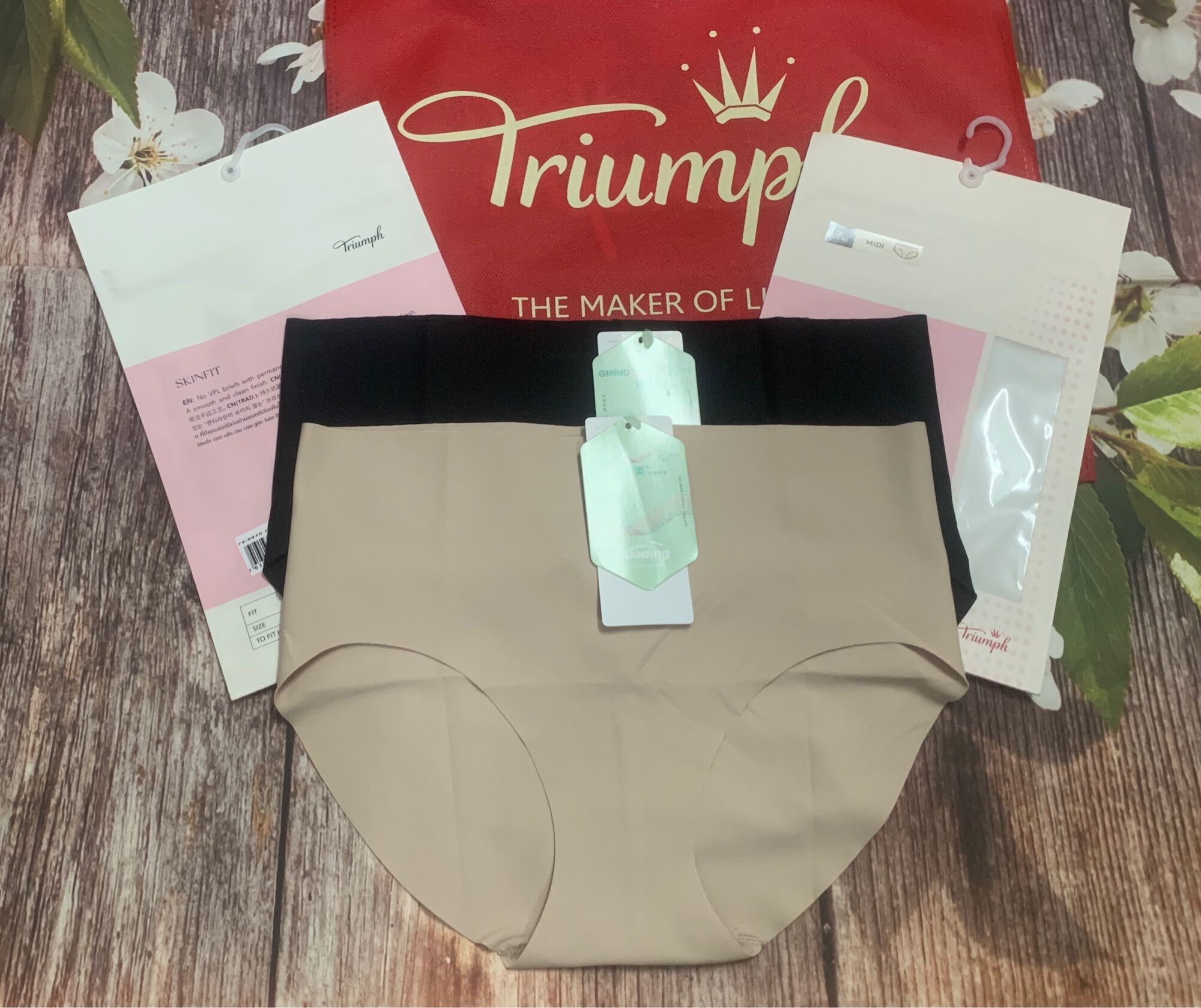 👙quần lót nữ triumph skinfit midi