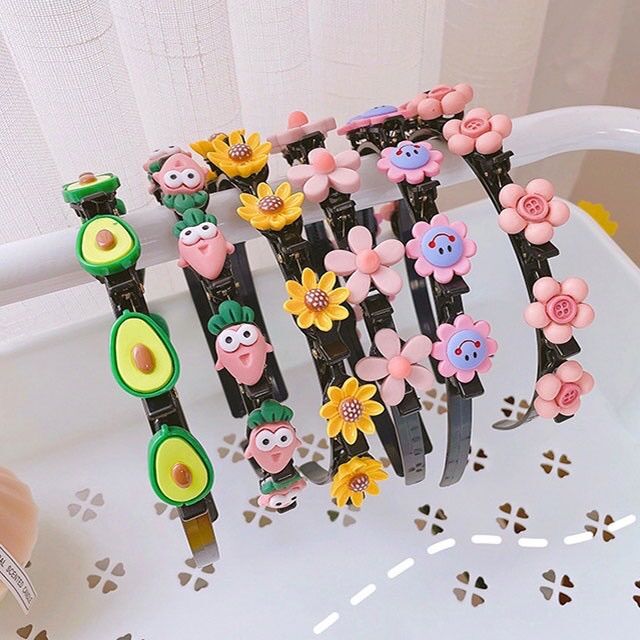 Bờm kẹp tóc Hàn Quốc siêu cute cho bé