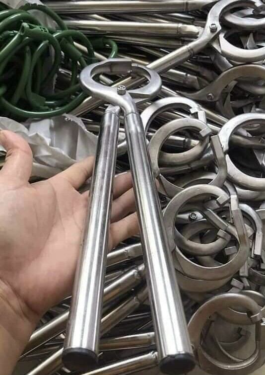 KÌM BẤM MŨI TRÂU BÒ INOX