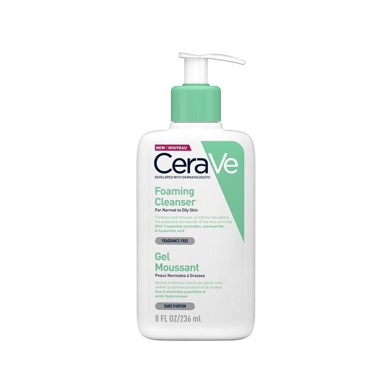 Sữa rửa mặt CeraVe Foaming Facial Cleanser 236ml