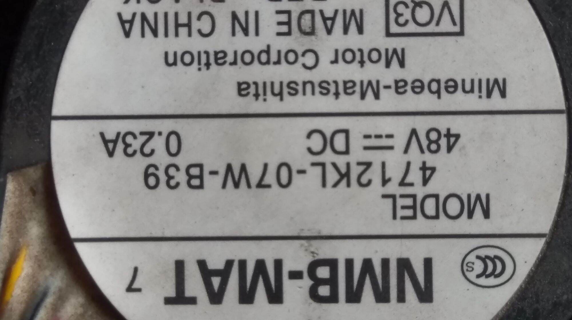 Quạt Gió Làm Mát DC 48v ( 1 c )