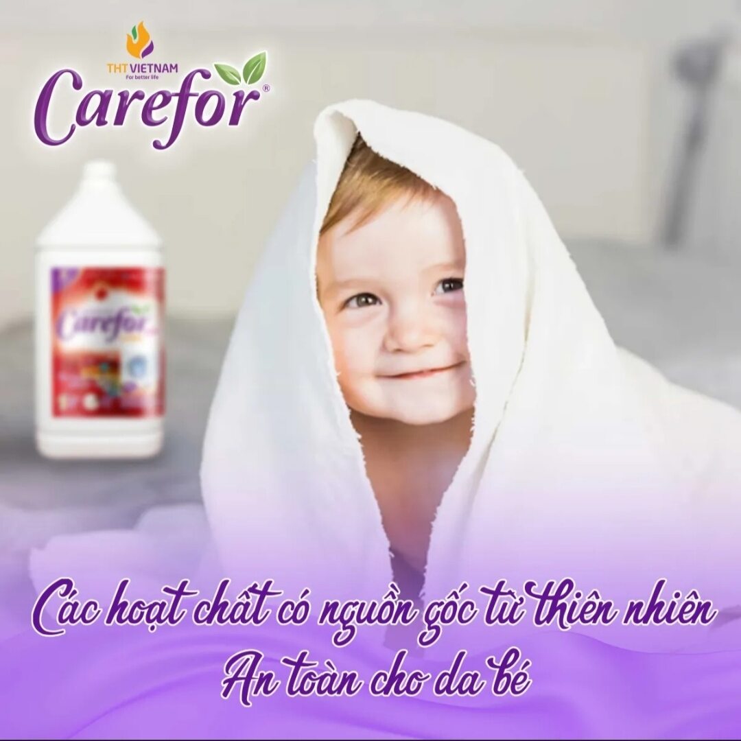 CAREFOR Nước giặt xả đậm đặc Chai 3.5lít