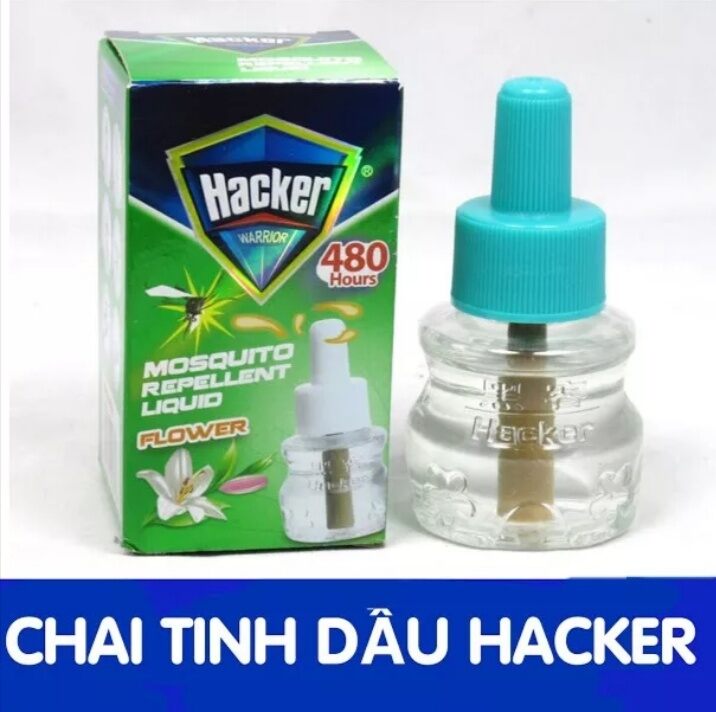 Combo 5 lọ tinh dầu đuổi muỗi hacker