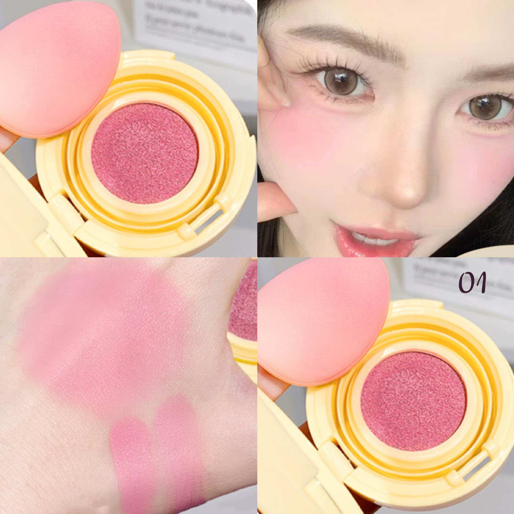 Má hồng dạng cusion Xixi Cushion Cream Blusher