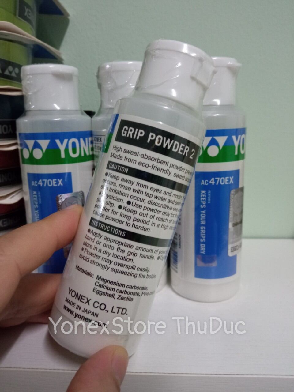 phấn thấm mồ hôi YONEX AC470 (CHÍNH HÃNG)