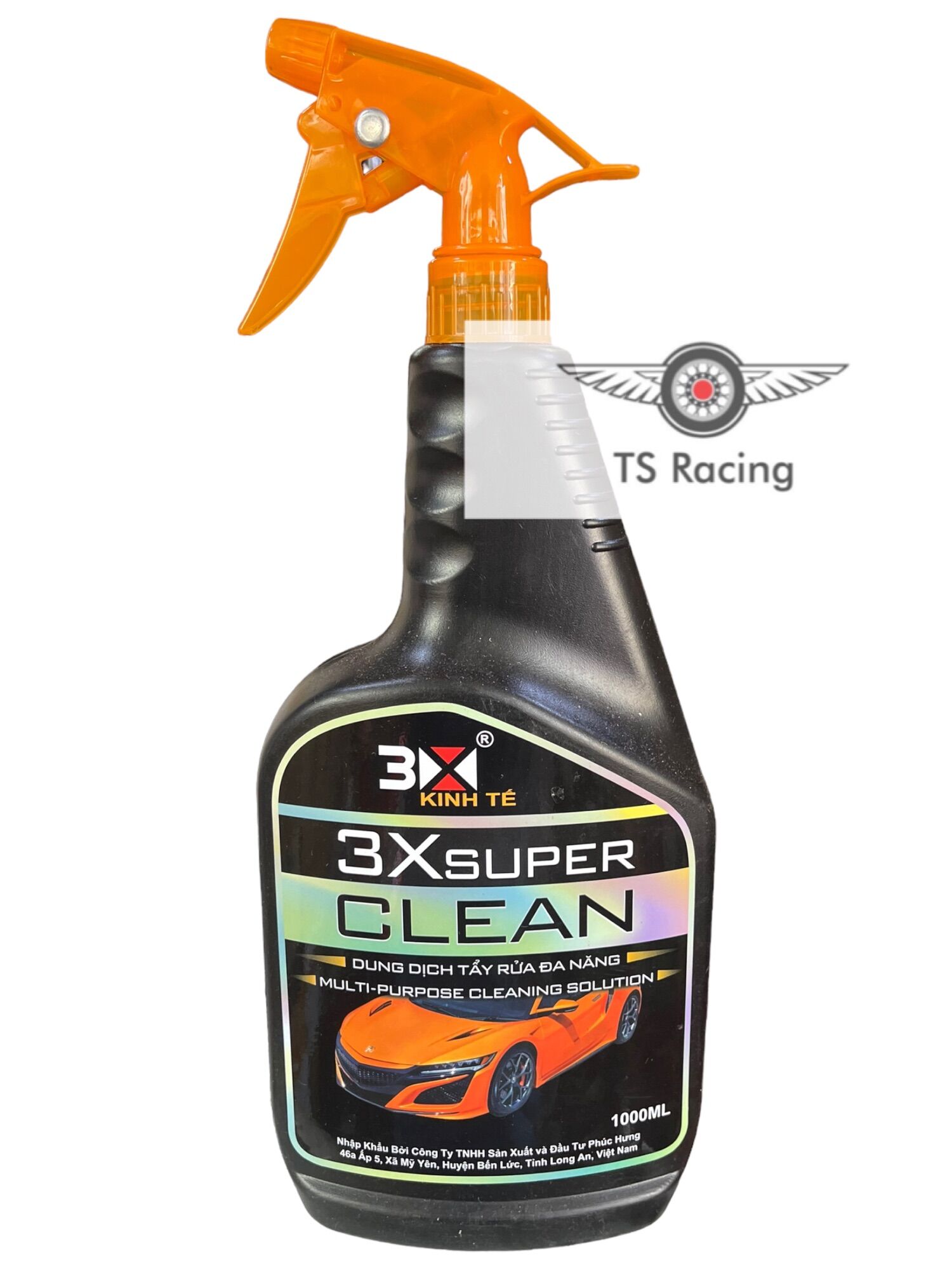 Dung dịch tẩy rửa đa năng 3x super clean 1L