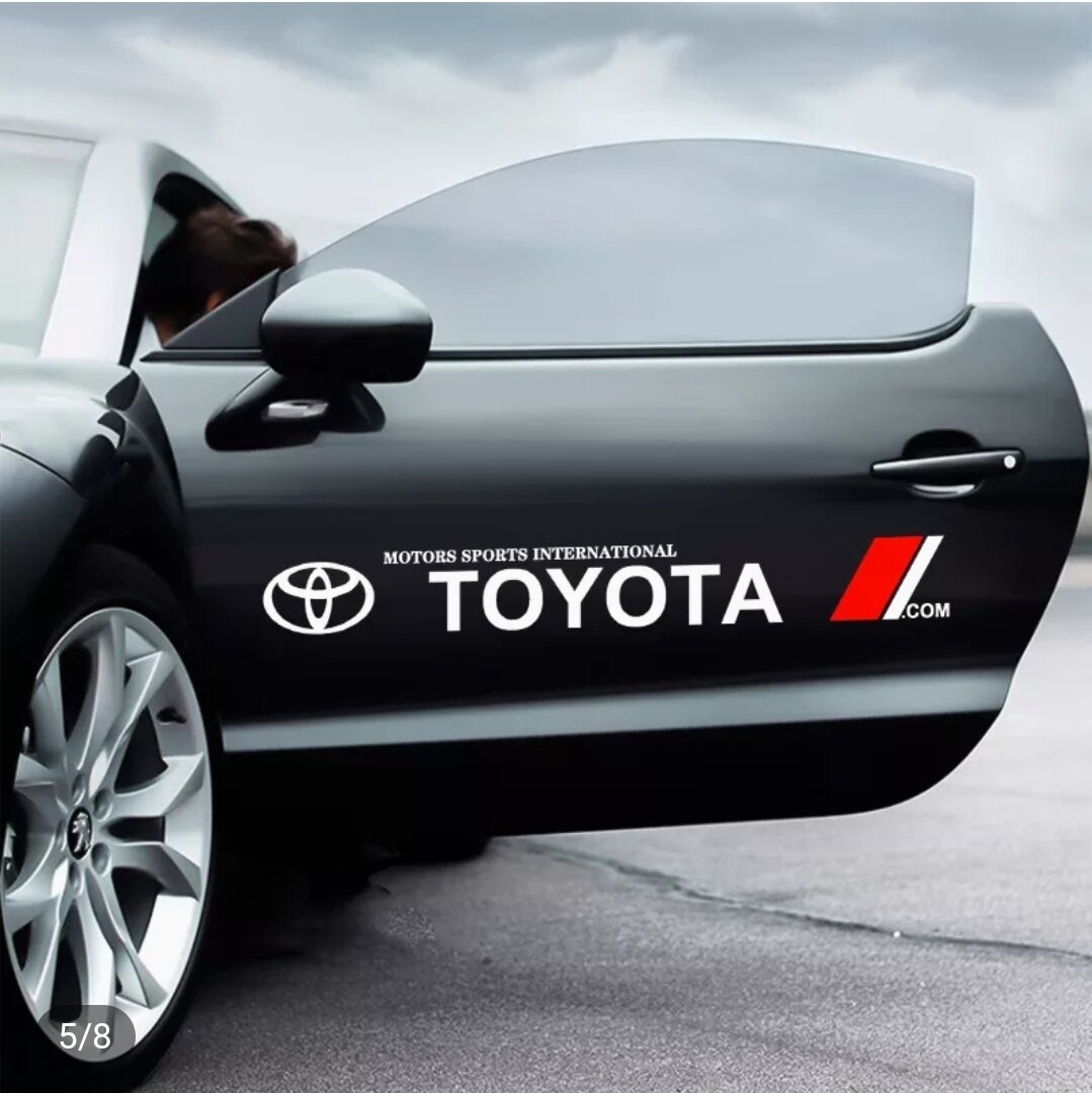 Tem dán xe hơi logo Toyota