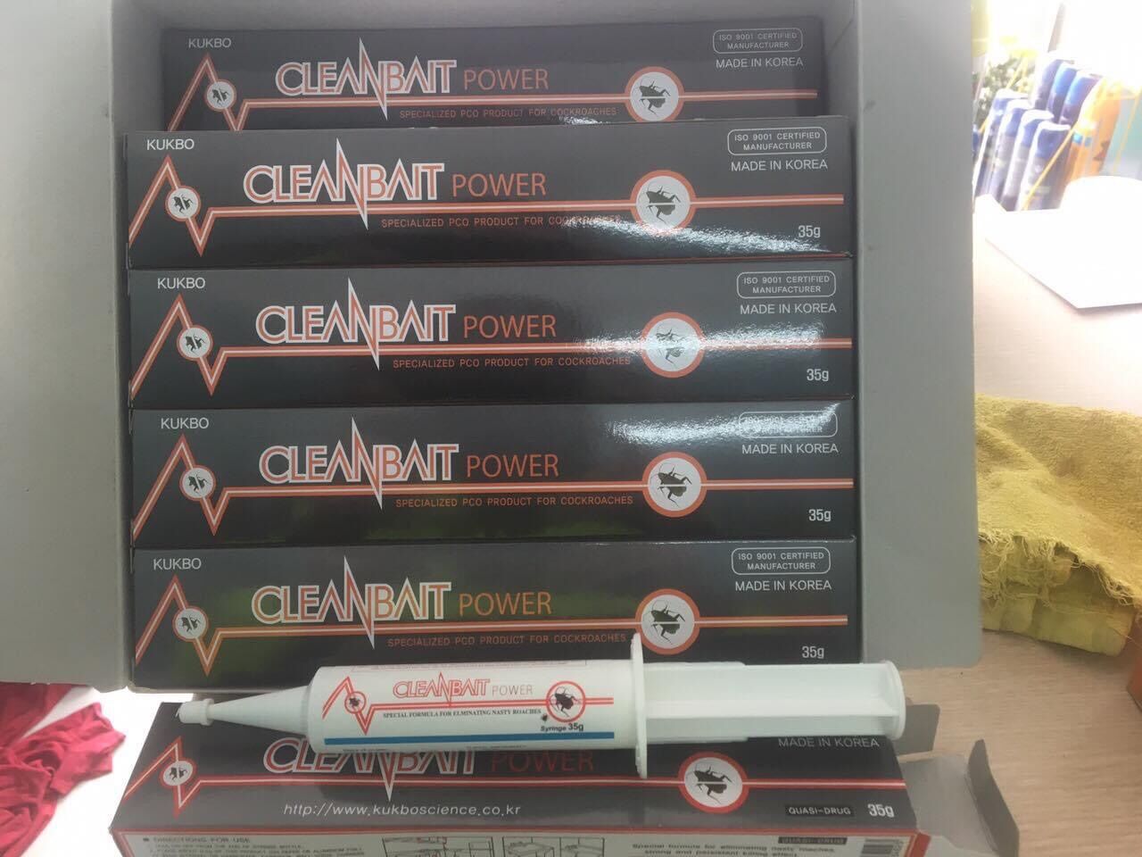 Thuốc diệt gián Đức cleanpait power 35g nhập khẩu Hàn Quốc