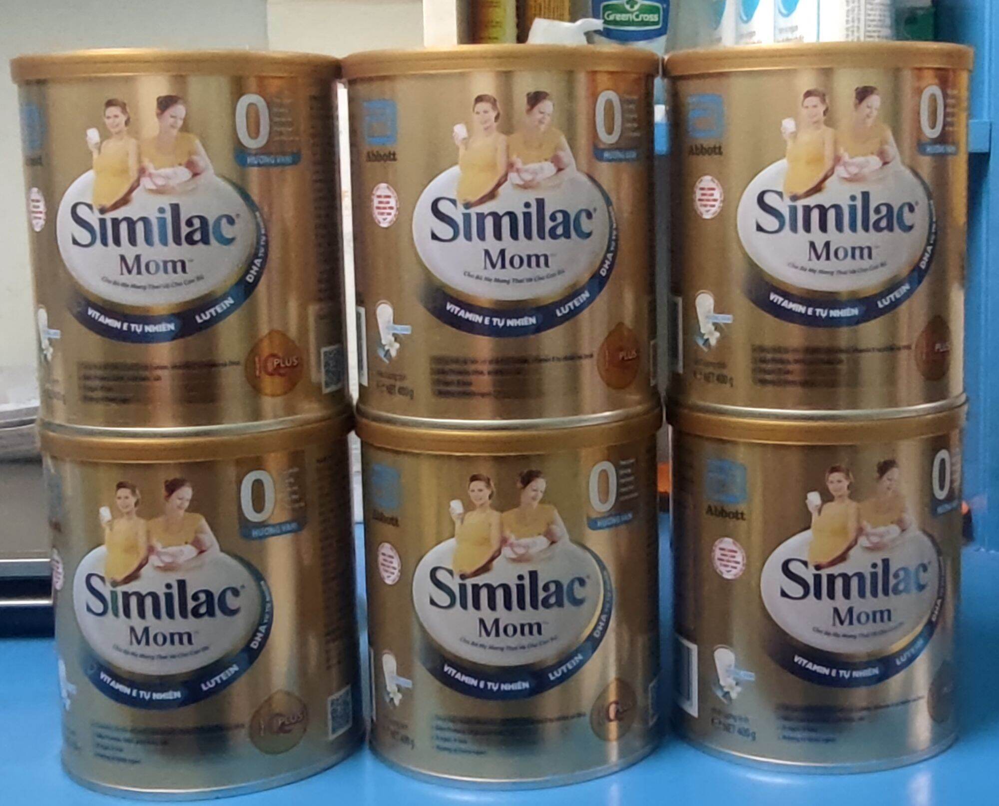 Combo 6 lon similac mom 400g
