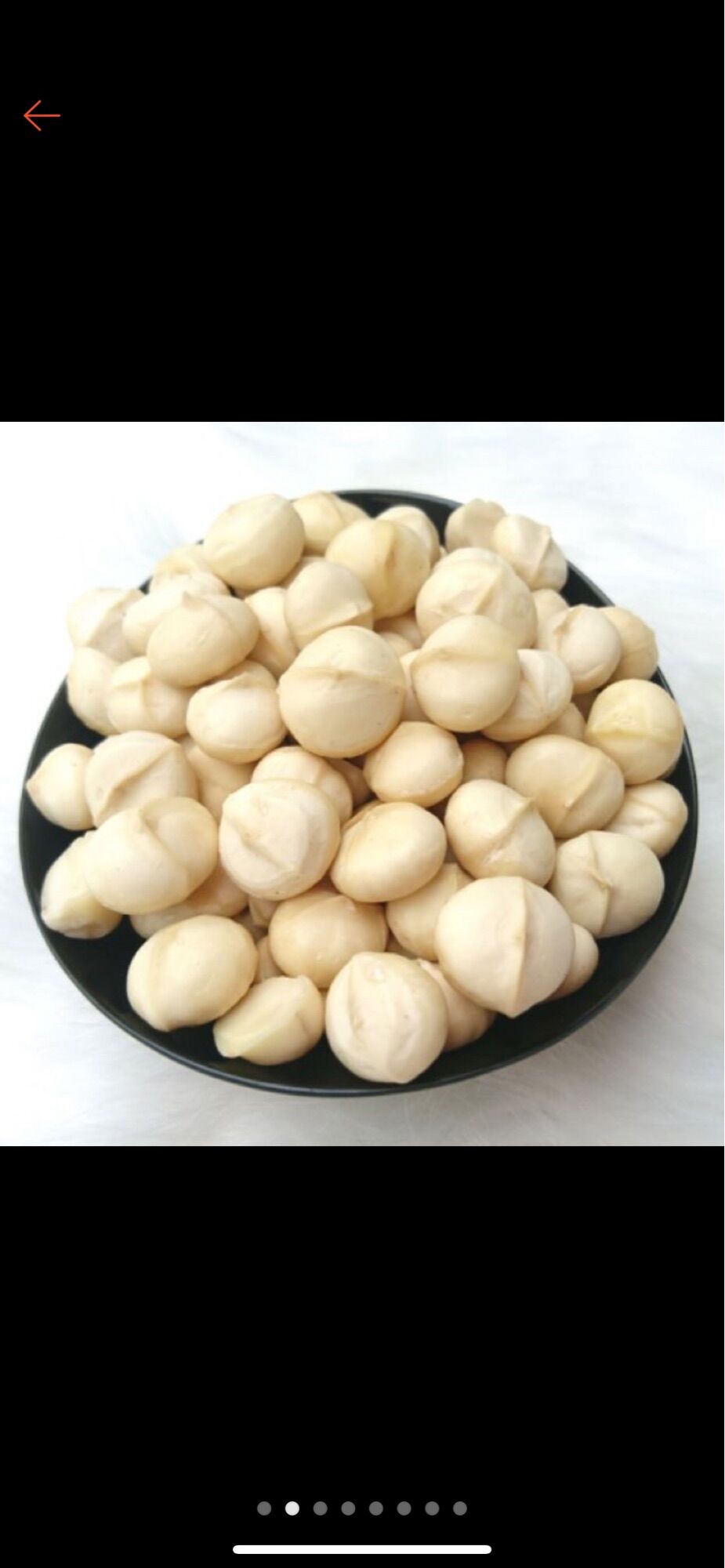 500g nhân macca tươi làm sữa hạt
