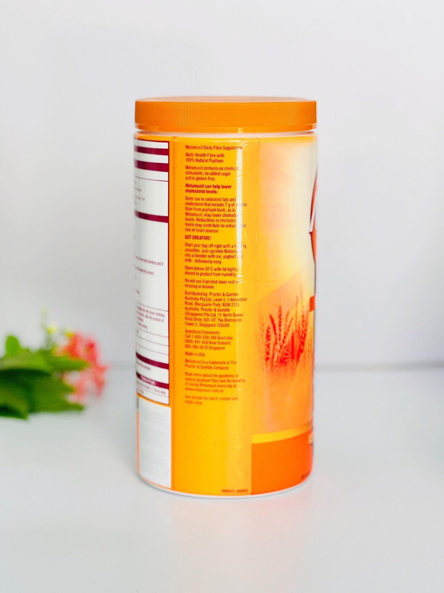Bột Cam Bổ Sung Chất Xơ - Metamucil 673g.