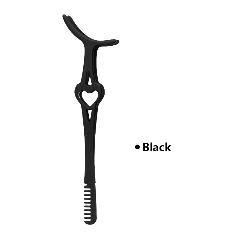Dán lông mi giả applicator nhíp thép không gỉ dụng cụ làm đẹp cho lông mi giả kẹp mascara lông mi uốn trang điểm mỹ phẩm viện trợ