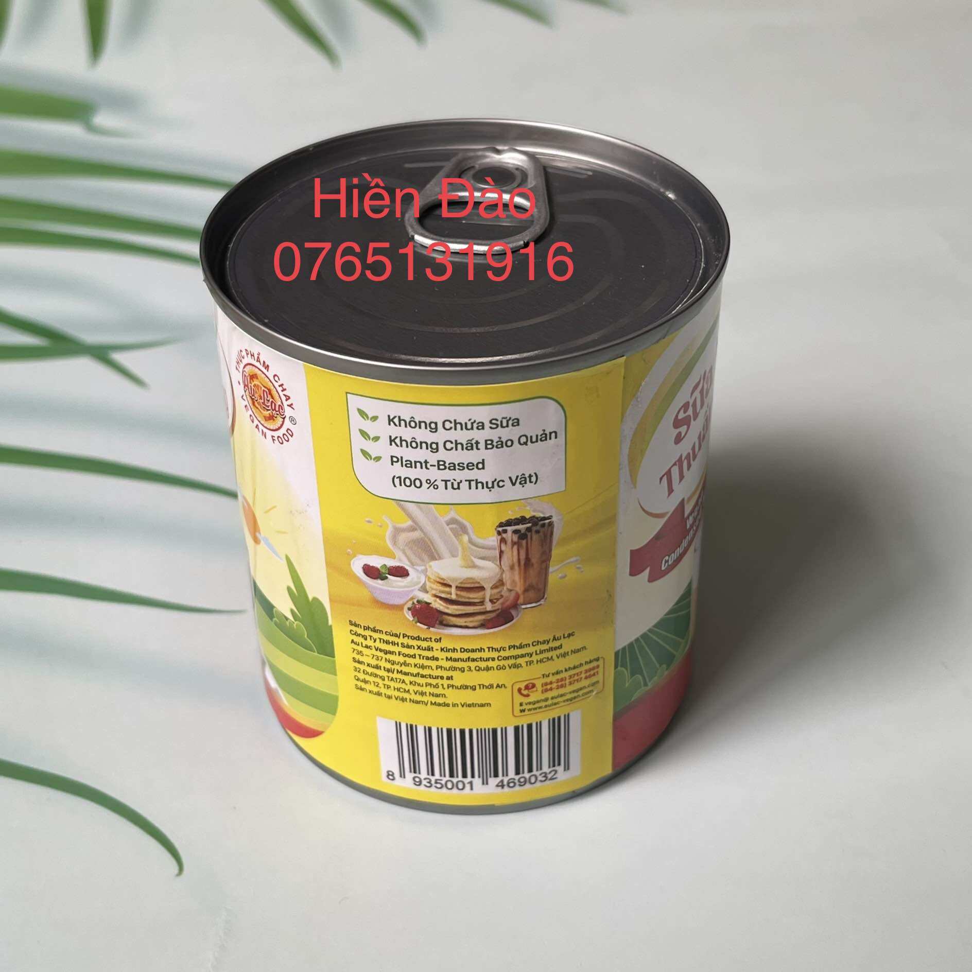 Sữa Đặc Yến Mạch Thuần Chay Âu Lạc 320 gr