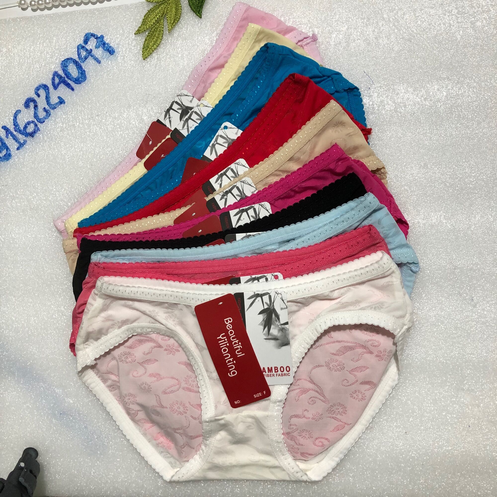 Set 10 Quần lót nữ voan ép thun lạnh