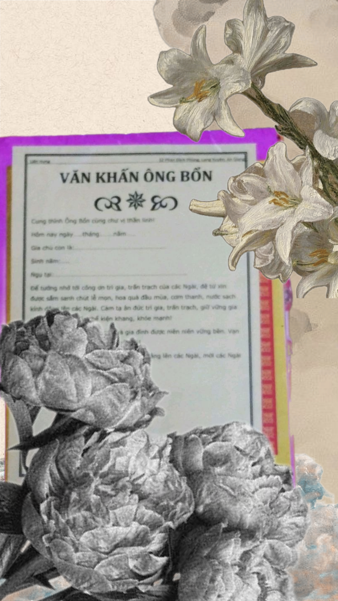 1 bộ giấy cúng Ông Bổn (Phúc Đức Chánh Thần)
