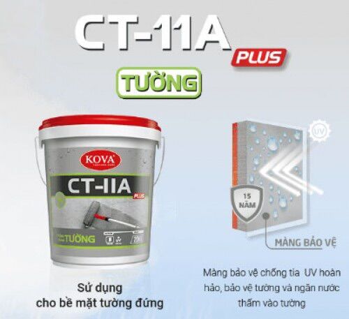 KOVA chống thấm tường CT-11A lon 4kg