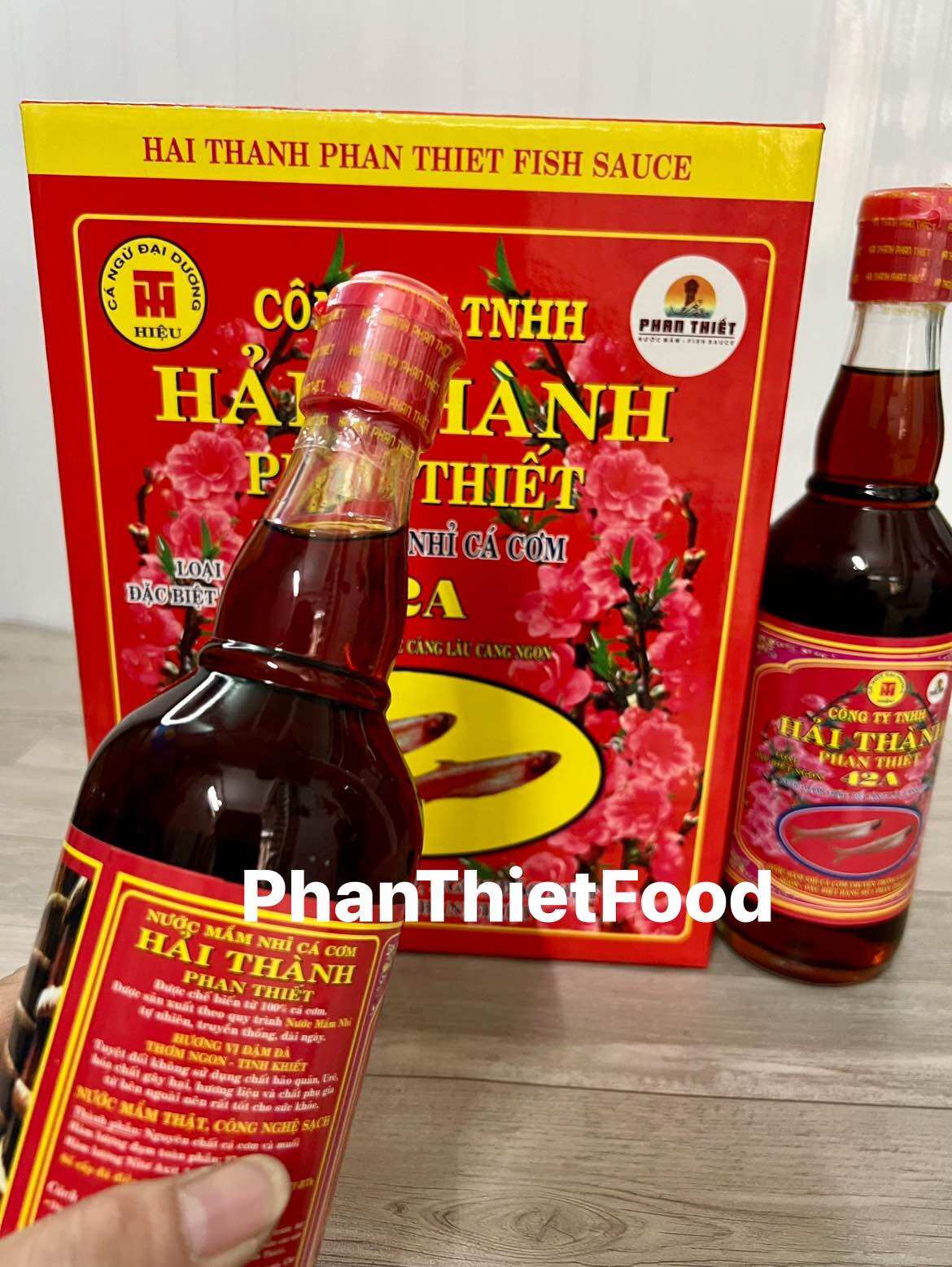NƯỚC MẮM NHỈ - HẢI THÀNH 42A ( thùng 6 chai x 500ml )