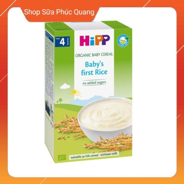 Bột ăn dặm HiPP đủ 7 vị cho bé từ 4 tháng tuổi ( Date mới )