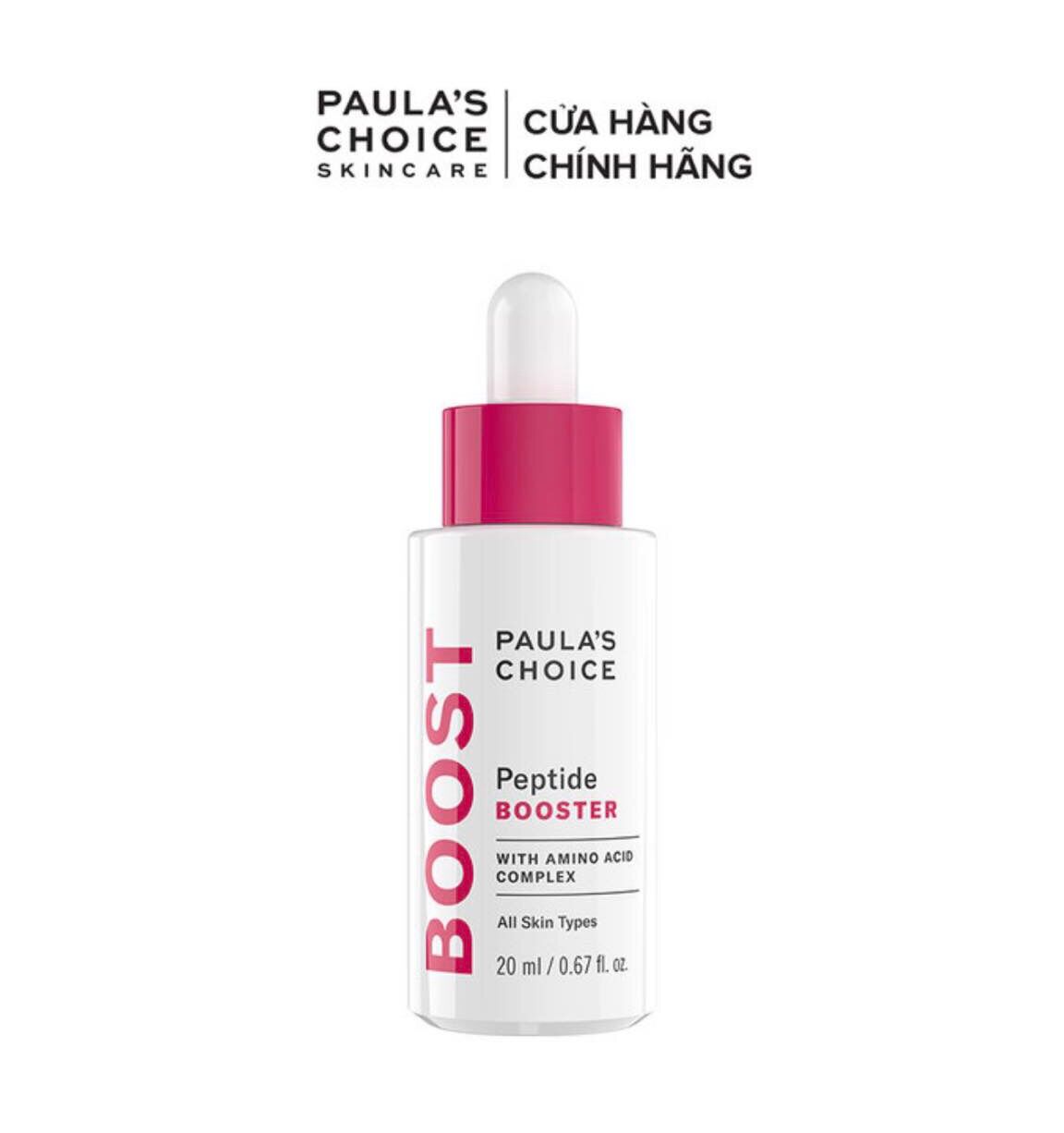 Tinh Chất Paula’s Choice Phục Hồi Và Săn Chắc Da 20ml Peptide Booster