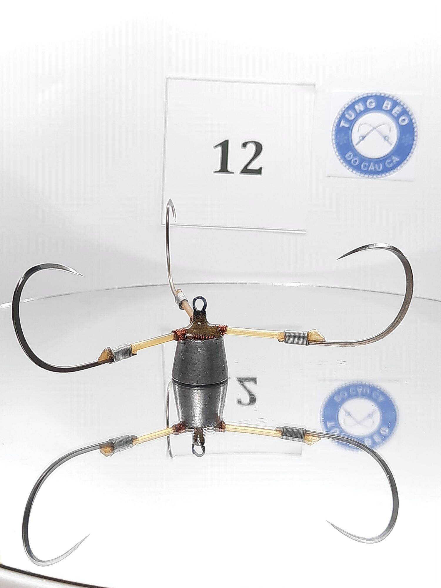 lưỡi câu tam cỡ 12 các phom dáng
