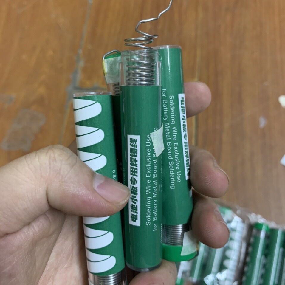 Thiếc hàn ống, thích hợp hàn Cell pin 2UUL (0.8mm x 3m)